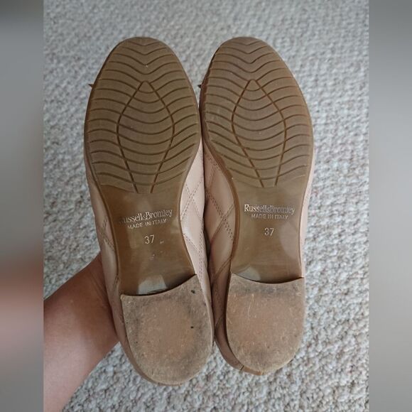 Russell & Bromley Nude ballerinas flats size 36.5 - Picture 12 of 12